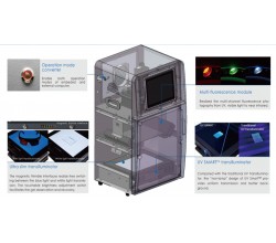 Супер тонкий синий светодиодный трансиллюминатор 470 нм для гель документирующая система GenoSens 2000
