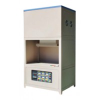 125 л BL сериясы үшін 1200 C дейін төменгі тиеу муфельді пеші