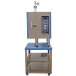 Зертханалық тік вакуумды түтік муфельді пеш 1600 С дейін, құбыр диаметрі 80 мм, аймақ 450 мм