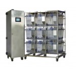 Қояндарға арналған жеке желдетілетін торлар (IVC) 9 тор RBC-9-S8