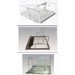 CTLW сериялы ыдыс жуғыш машиналарға арналған 112 және 60 ұялы тартпалар