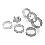 FM200 ортадан тепкіш диірменге арналған PTFE қапталған кассета (контейнер, қақпақ, тығыздауыш)