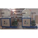 VF сериясының 5 литрі үшін 1200 С дейін төмен вакуумды муфельді пеш