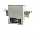 Көлденең вакуумды құбырлы муфельді пеш 1600 С дейін, құбыр диаметрі 100 мм, аймақ 450 мм