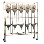 В7-12 сөресі бар тышқандар мен егеуқұйрықтарға арналған 12 бөліктен тұратын метаболикалық торлар