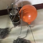 Жағадан 3 м дейін сұйықтықты жинауға арналған 2000 мл шыныаяқ сынама алғыш