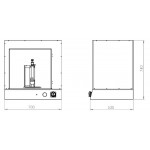 ND-ES коаксиалды жүйесі 1 Зертханалық электроспиннингке арналған ине ND-ES